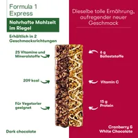 Herbalife Formula 1 Riegel Express – Cranberry & White Chocolate 7 x 56g