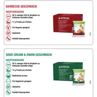 Herbalife Protein Chips Sour Cream & Onion 10x30g