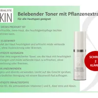 Herbalife SKIN Belebender Toner mit Pflanzenextrakt 50 mL