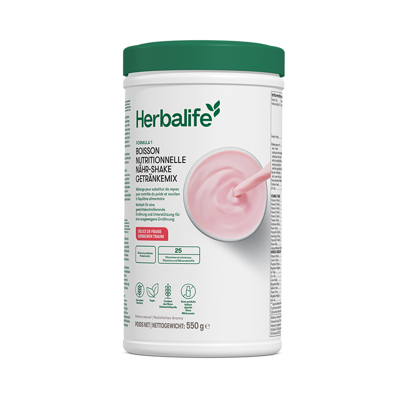 Herbalife Formula 1 Erdbeeren Traum Shake 550g