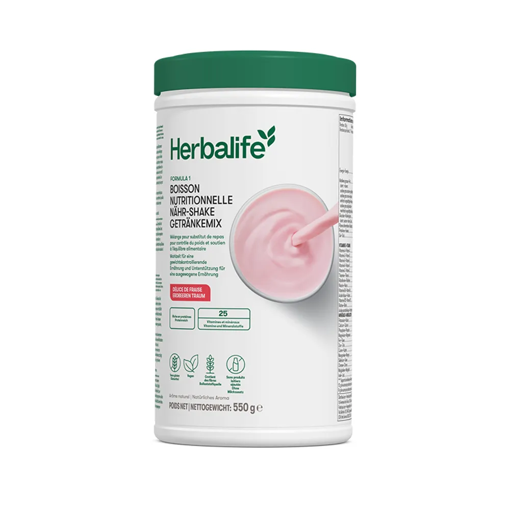 Herbalife Formula 1 Erdbeeren Traum Shake 550g