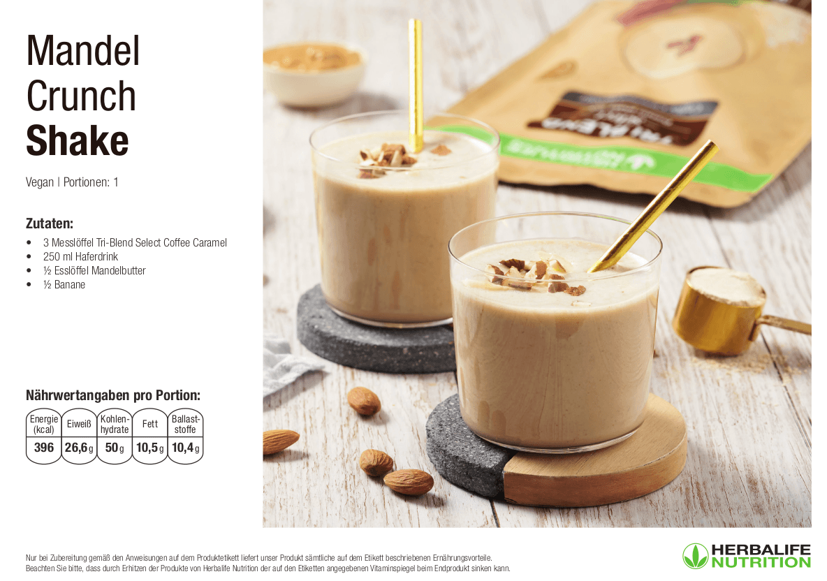 Mandel Crunch Shake