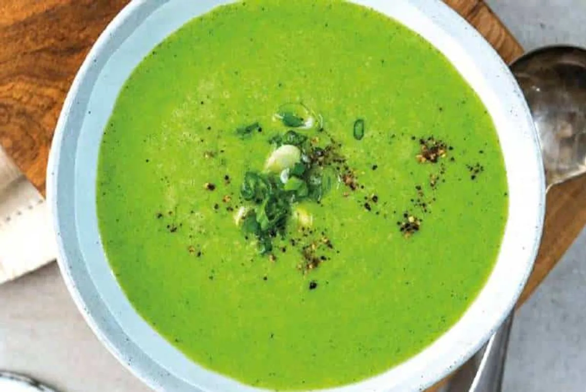 Schnelle Erbsensuppe