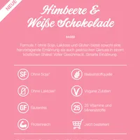 Herbalife Formula 1 ohne Soja, Laktose und Gluten-Himbeere und Weisse Schokolade 500g