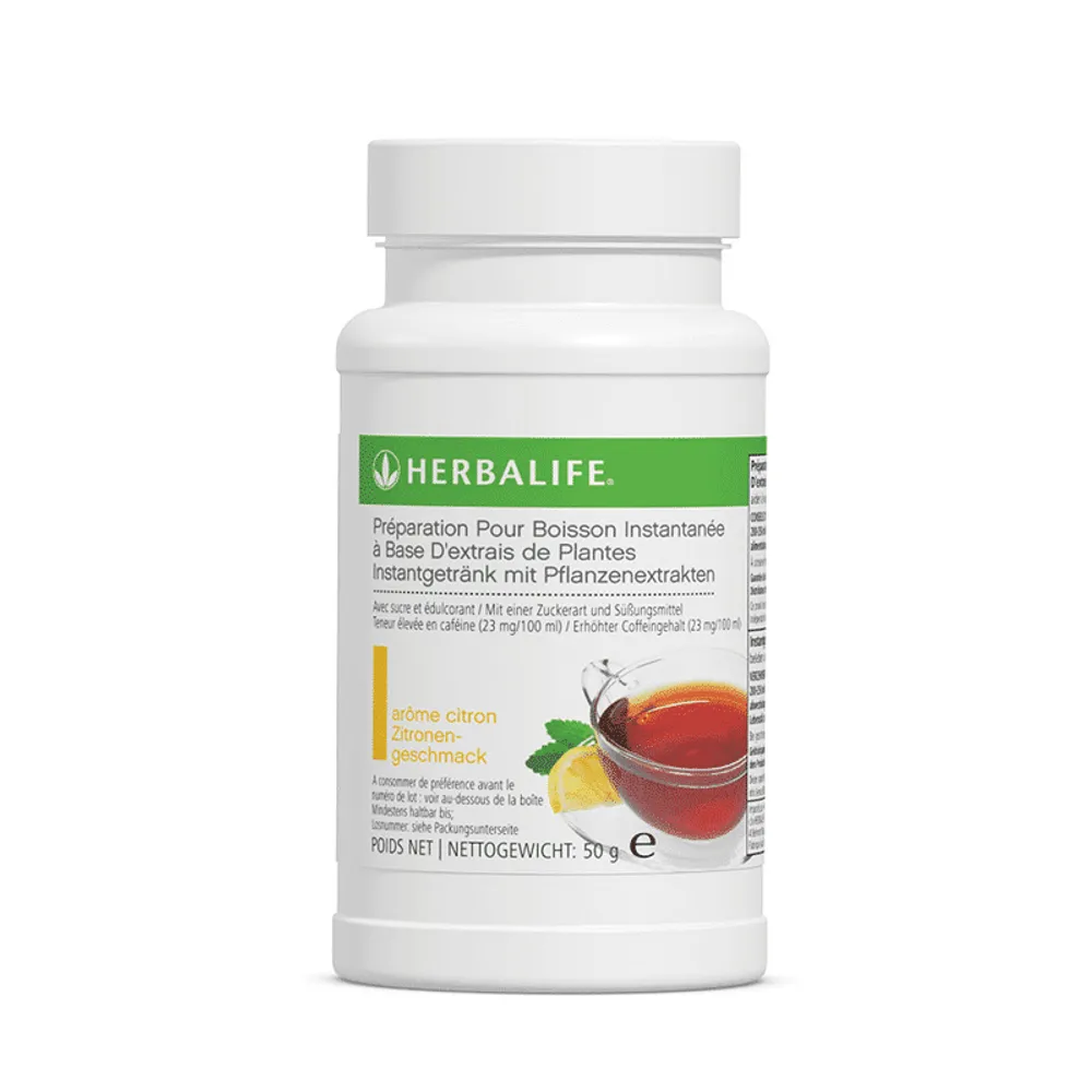 Herbalife Tee Instantgetrank mit Pflanzenextrakten Zitronengeschmack 50g