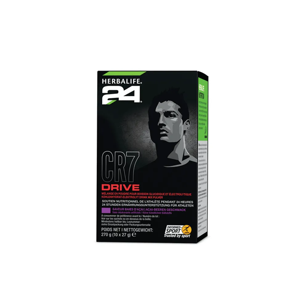 Herbalife CR7 Drive Portionspackungen Acai-Beere 270g