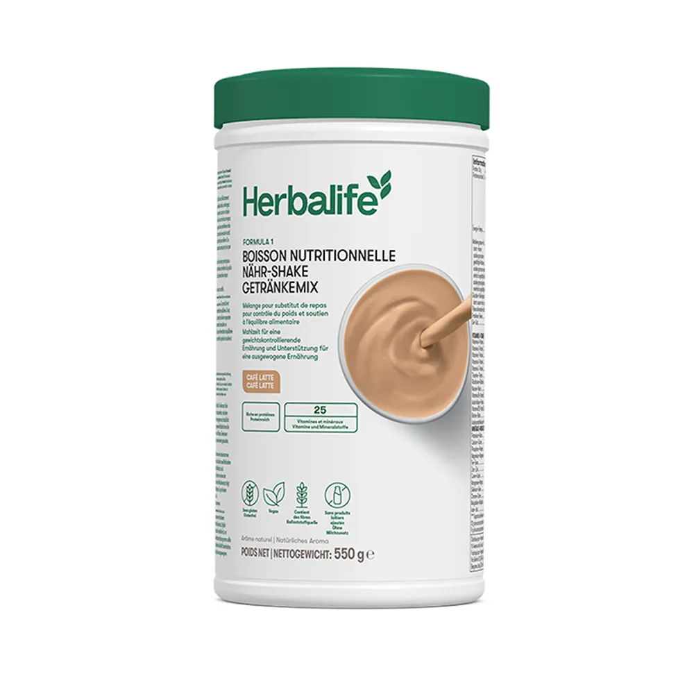 Herbalife Formula 1 Cafe Latte Shake 550g